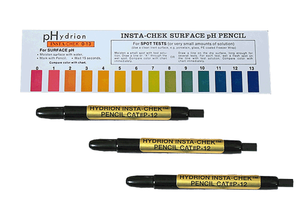 Surface pH Pencils