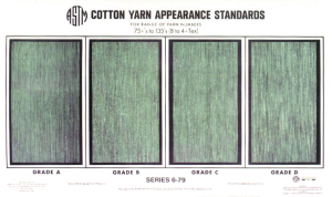ASTM Photographic Yarn Appearance Standards